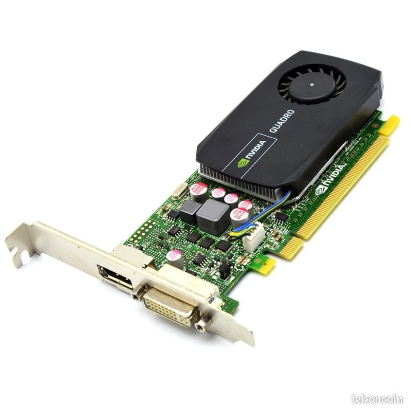 Carte Graphique MSI Nvidia Quadro 600 1Go DDR3 - PCI Express - Occasion