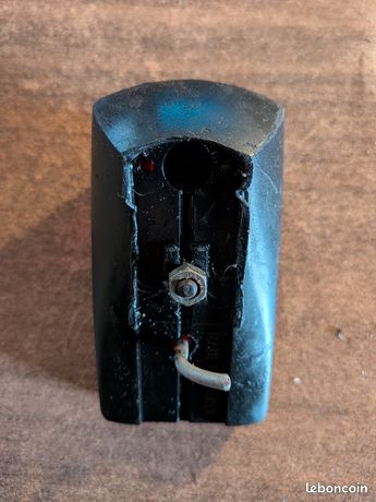 Feu Arrière De Vélo Vintage SOUBITEZ – Éclairage Ancien Rouge – Fabrication Française