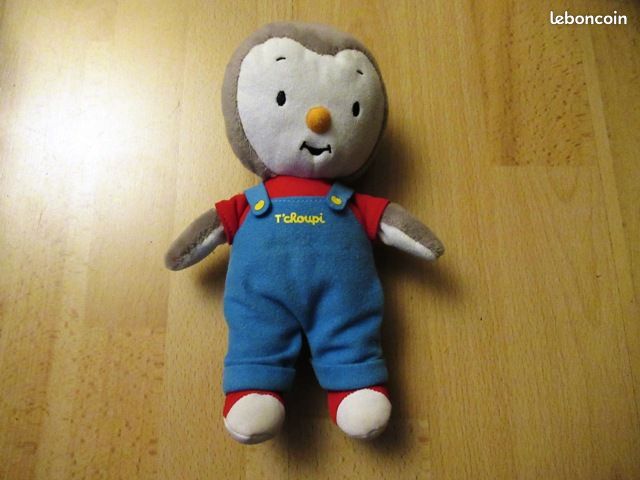 Adorable petite peluche T’CHOUPI qui chante Jemini TBE (image 1)