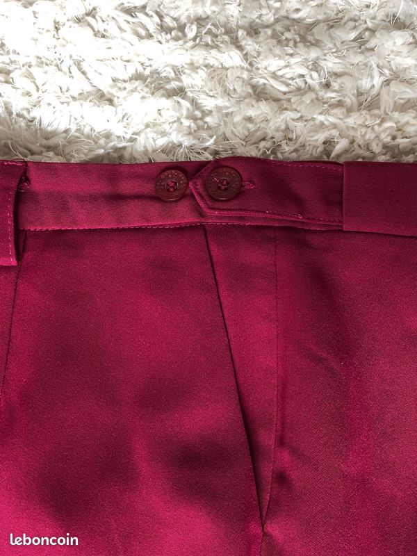 Pantalon fuchsia (image 4)