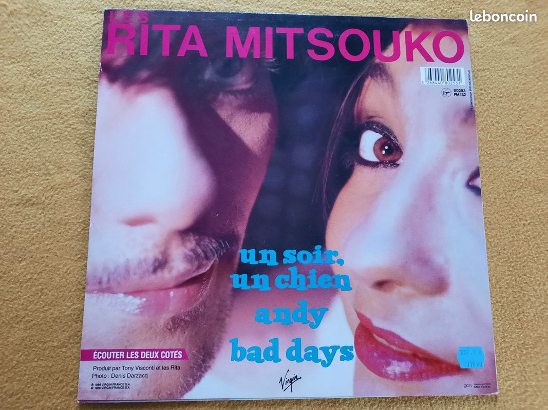 Vinyle Rita Mitsouko "Un soir, un chien, bad day" (image 2)