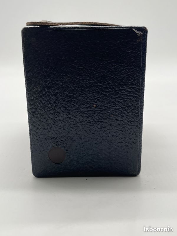 Appareil photo vintage Goldy 6x9 boîtier noir avec étui cuir France #zz35 (image 4)