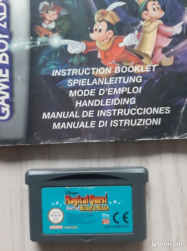 Nintendo Game Boy Advance Magical Quest Mickey & Minnie (image 2)