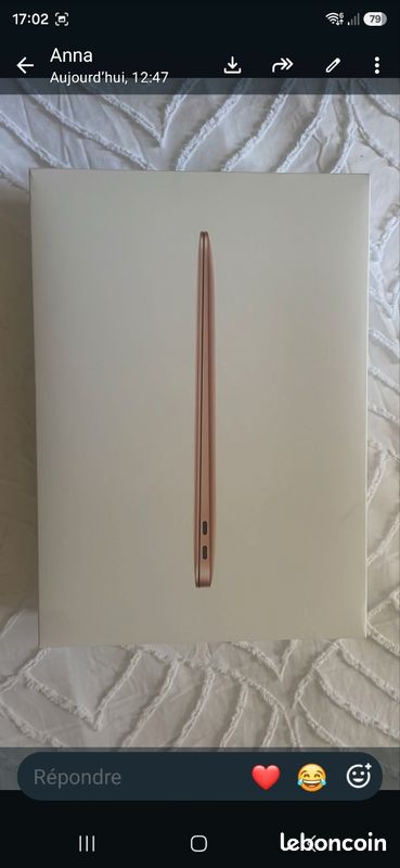 Apple Macbook Air 3 en TBE (image 1)