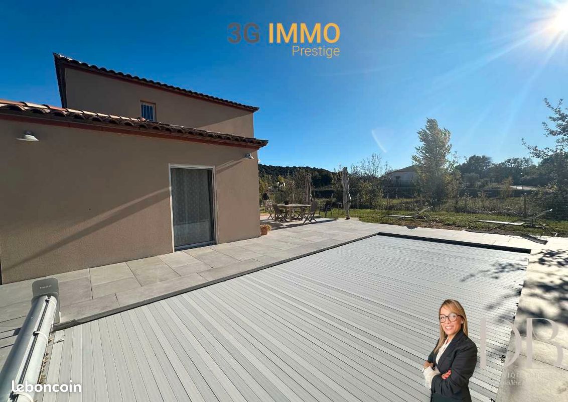Vente | Maison avec dépendance | 5p | 4ch | 129.00 m² | Murles | Terrasse · Jardin · Piscine (image 15)
