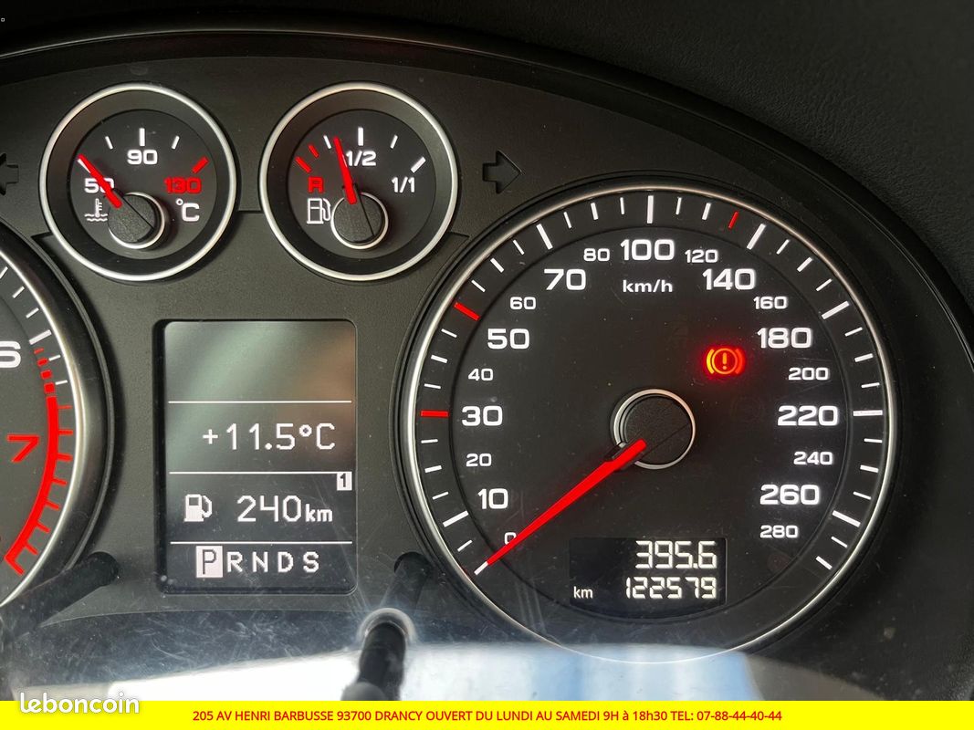 AUDI A3 SPORTBACK 2.0 TFSI 200 Quattro Ambition S tronic BOITE AUTOMATIQUE (image 12)