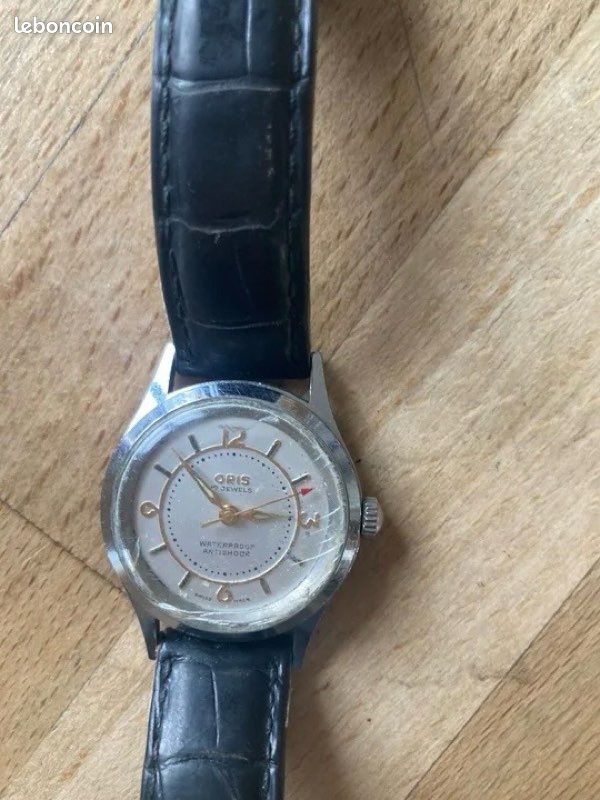 Montre Femme Mécanique Oris Swiss Made Vintage - À Réparer, Pièce De Collection