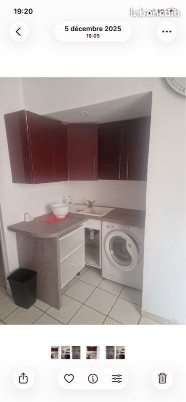 Appartement 1 pièce 24 m² · à Toulon · 24 m² · 510 €/mois