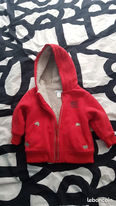 Veste zippé bébé (image 1)