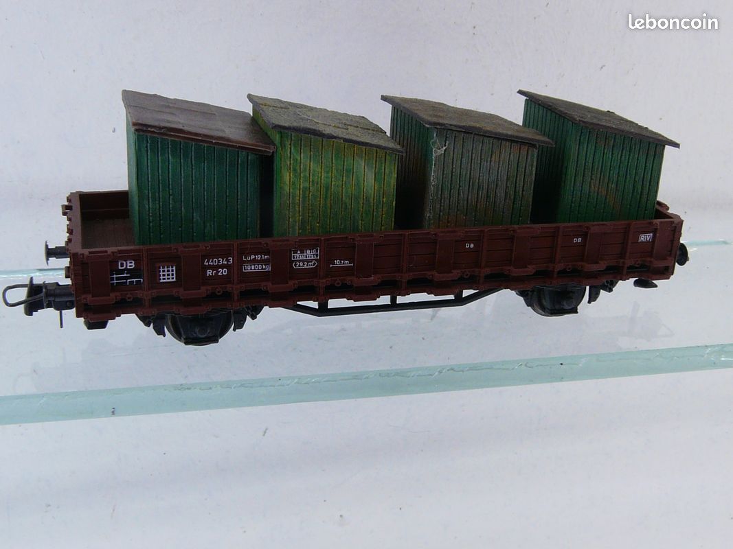 ROCO 74018 LOT de 3 wagons Eurofima H0 alex de la piste nationale EUR 221,98 - FR