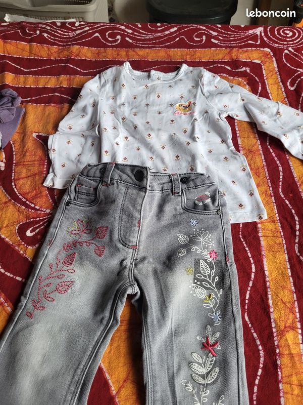 Lot vêtements fille 18 mois (image 4)