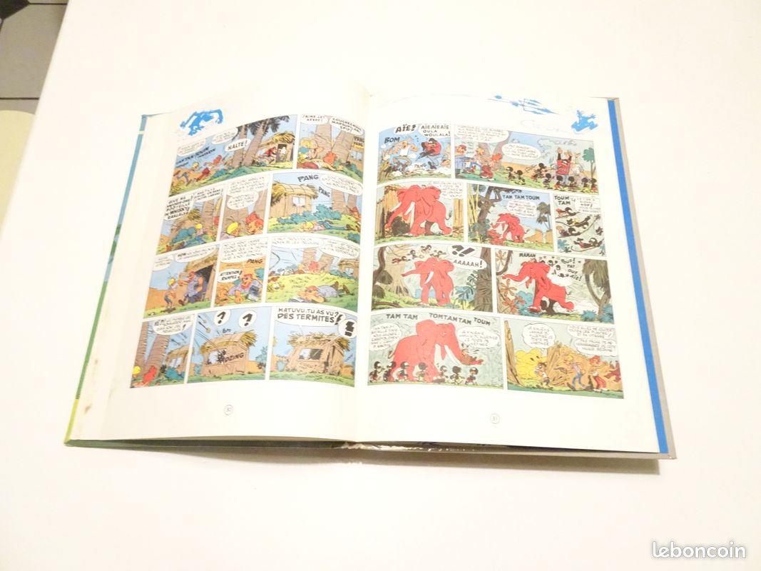 Bd : spirou et fantasio 24 : tembo tabou . Eo (image 14)