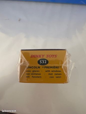 Dinky Toys France 1/43 - Lincoln Première Verte - Ancienne Collection - Réf 532