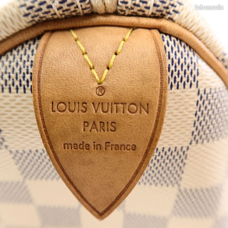 Sac Speedy 30 Vintage en toile damier azur (image 6)