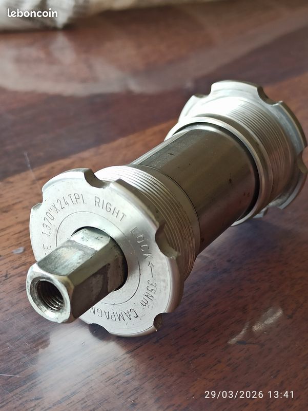 Pédalier Campagnolo Veloce Triple 10 Vitesses – 172,5 Mm – Avec Boîtier Mirage – Vintage