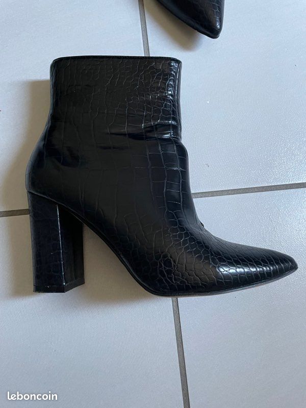 Bottines effet croco pt:39 (image 3)