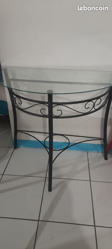Table en verre (image 2)