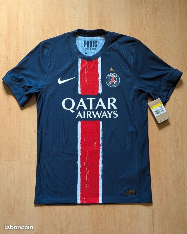 Maillot de Football PSG DOUE Vapor Player Issue 2024 2025 manches