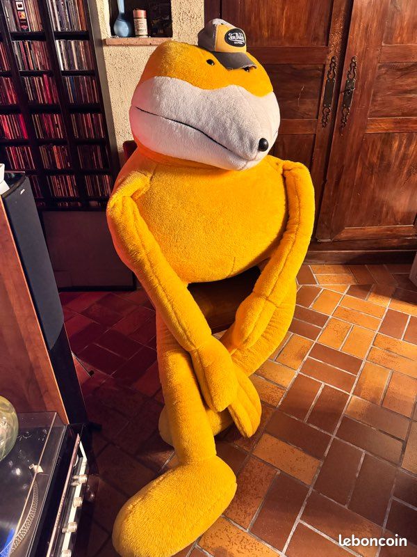 Peluche Mr Oizo Flat Eric – Pub Levi’s Vintage – 30cm Année 1991