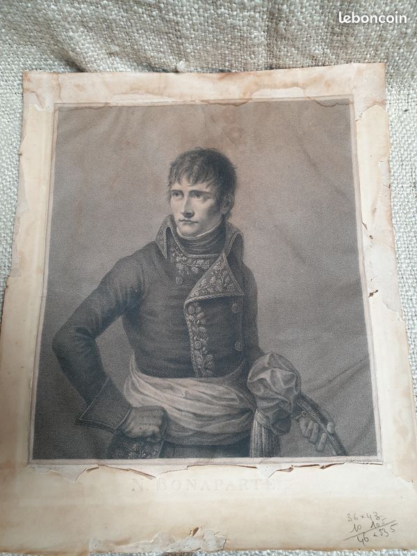 Gravure Napoléon Bonaparte (image 1)