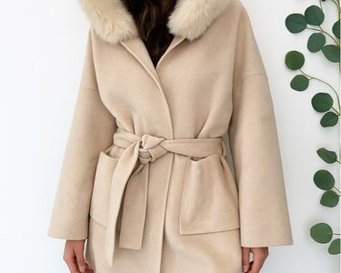 Manteau Paris Pour Femme Taille 38-40 - Fourrure Synthétique Et Coton, Très Bon état, Fabrication Française