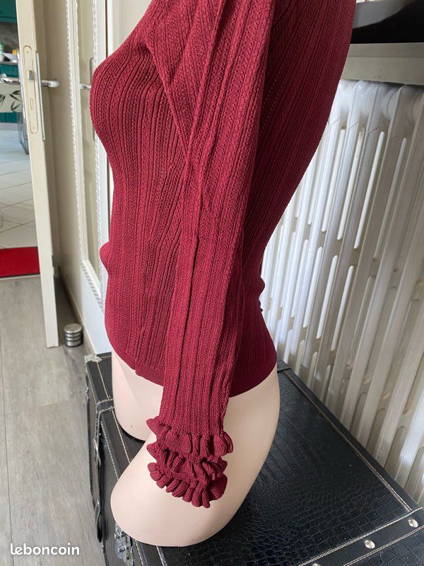 ZARA SUR CHEMISE TUNIQUE M T.M =38/40