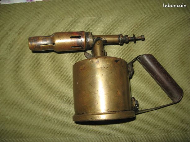 Chalumeau à Souder Vintage Français - Marque Deco - Occasion Fonctionnelle - Pour Collection Ou Décoration
