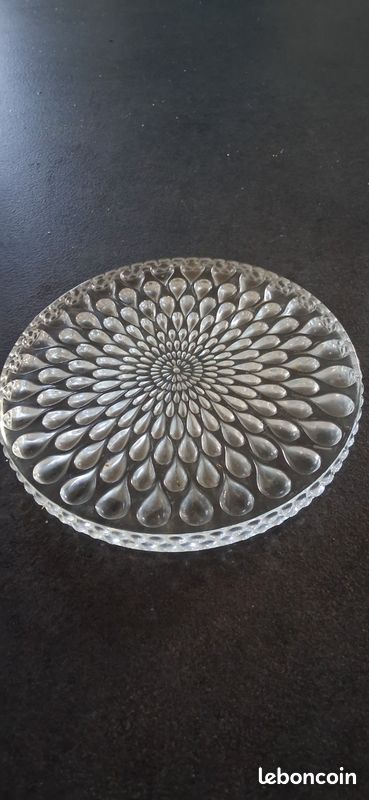 DESSOUS DE PLAT Baccarat Modèle Goutte D'eau EUR 120,00 - FR