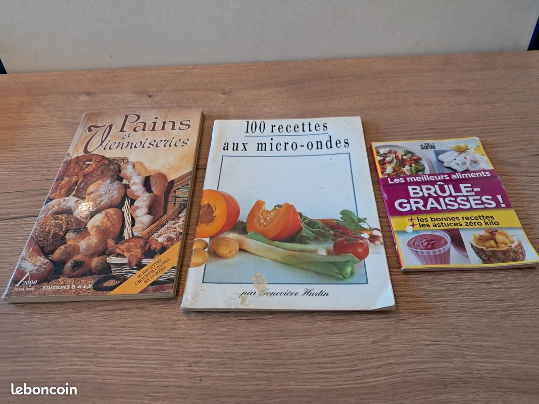 3 livres de recettes (image 1)