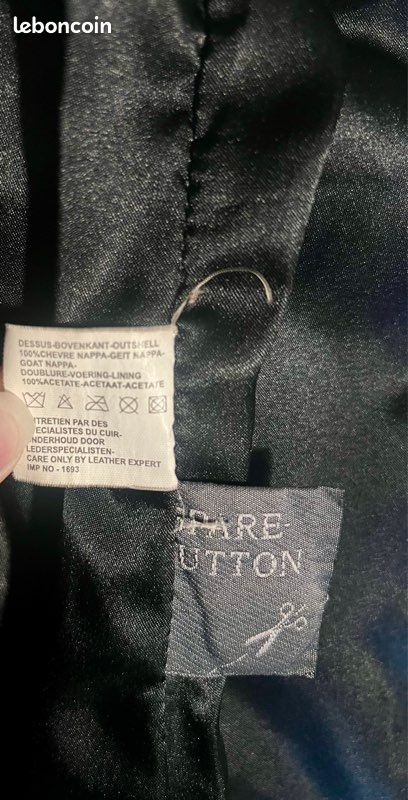 Veste en cuir de chèvre (image 4)