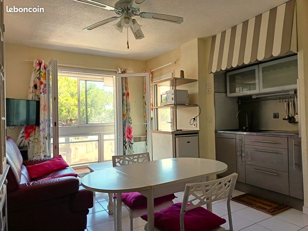 Appartement 1 pièce 21 m² · à Canet-en-Roussillon · 21,1 m² · 78 500 €