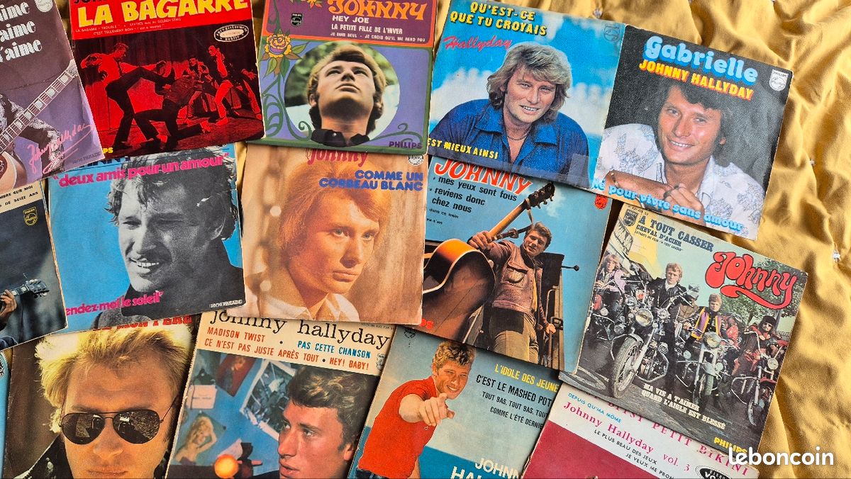 Johnny Hallyday 45 tours (image 3)