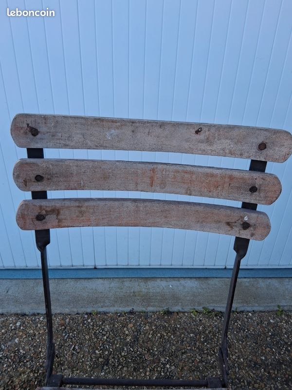 Chaise de jardin/ bistrot/Guinguette pliante (image 5)