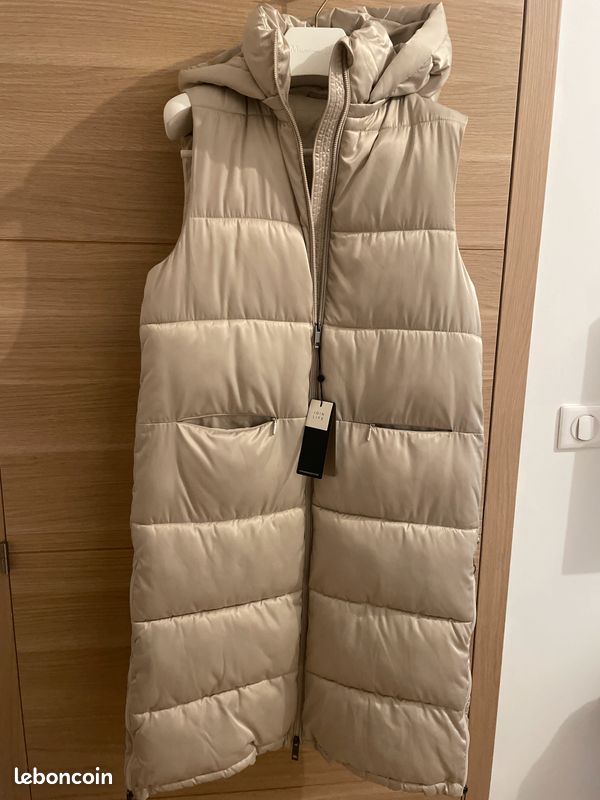 Doudoune Longue Doudoune Sans Manche Massimo Dutti Doudoune