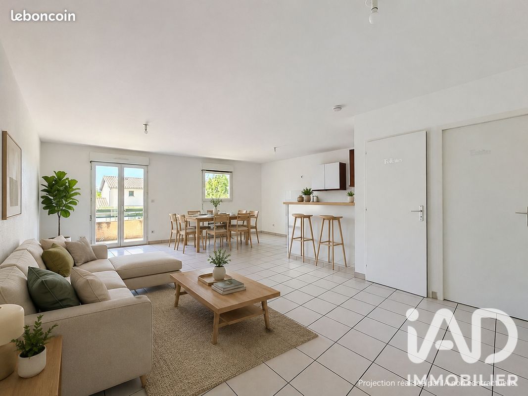 Appartement 3 pièces 66 m² · à Genas · 66 m² · 210 000 €