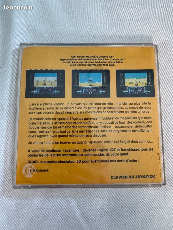 Jeu Amstrad - Quad (image 2)