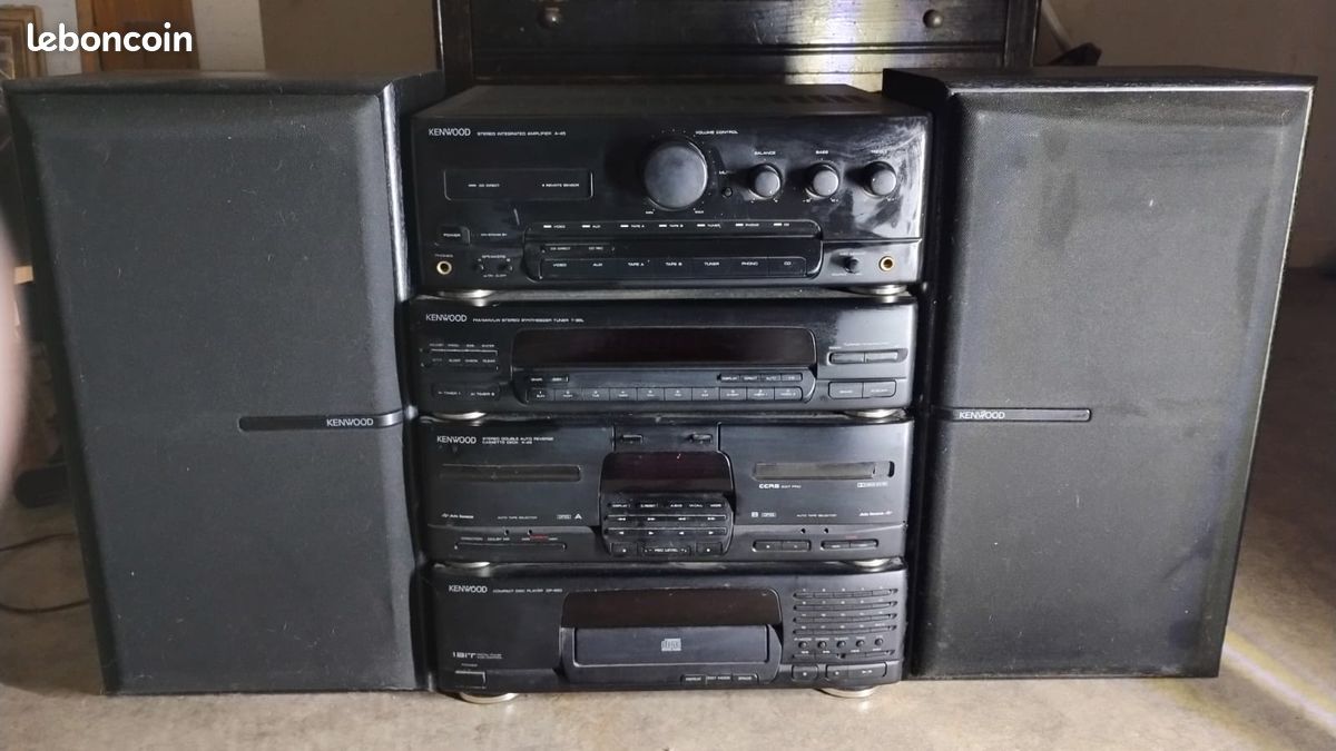 Cavo Kenwood Vintage Da 5 Pin Maschio A RCA - Modello 05-224, Nuovo