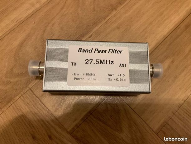 Filtre Passe-bande Réglable 1600-3500 MHz, Bande SHF L, D'occasion
