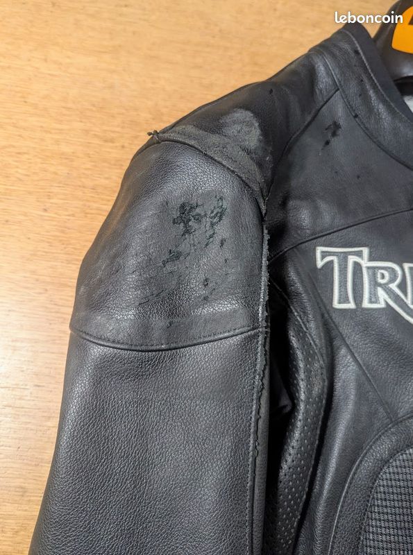 Combinaison integrale triumph cuir (image 14)