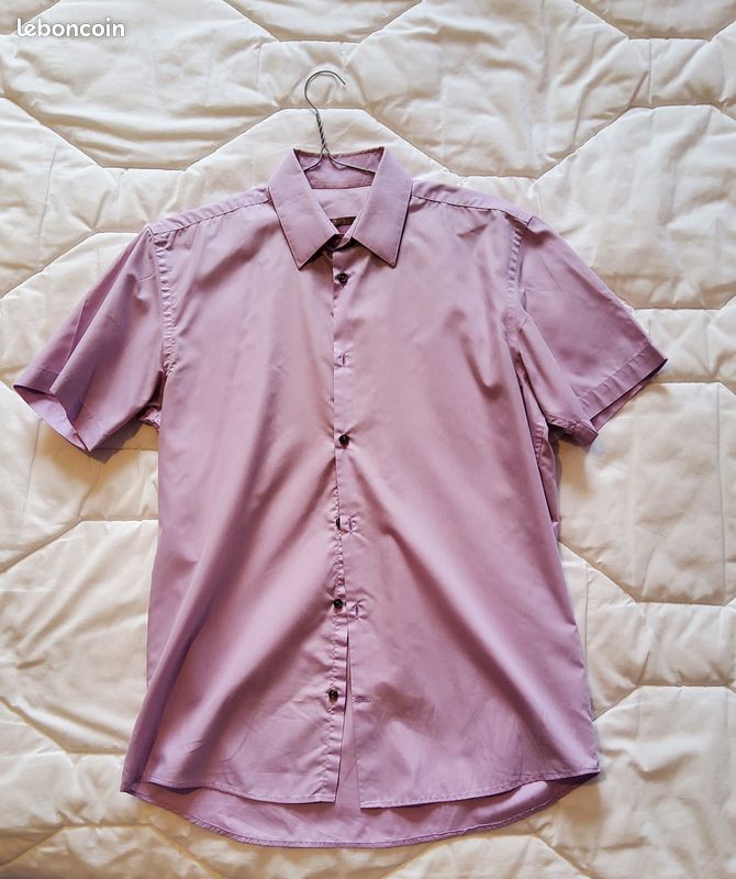 Vend chemisette rose (image 1)