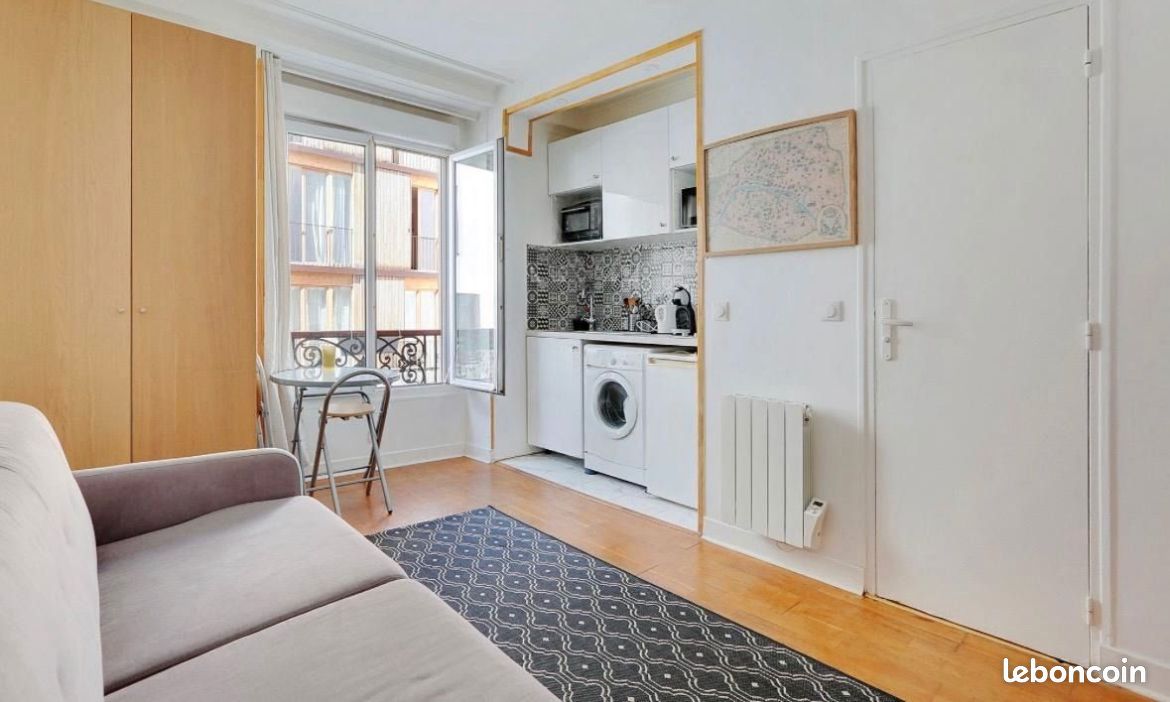 Appartement 1 pièce 16 m² · à Paris · 16 m² · 790 €/mois
