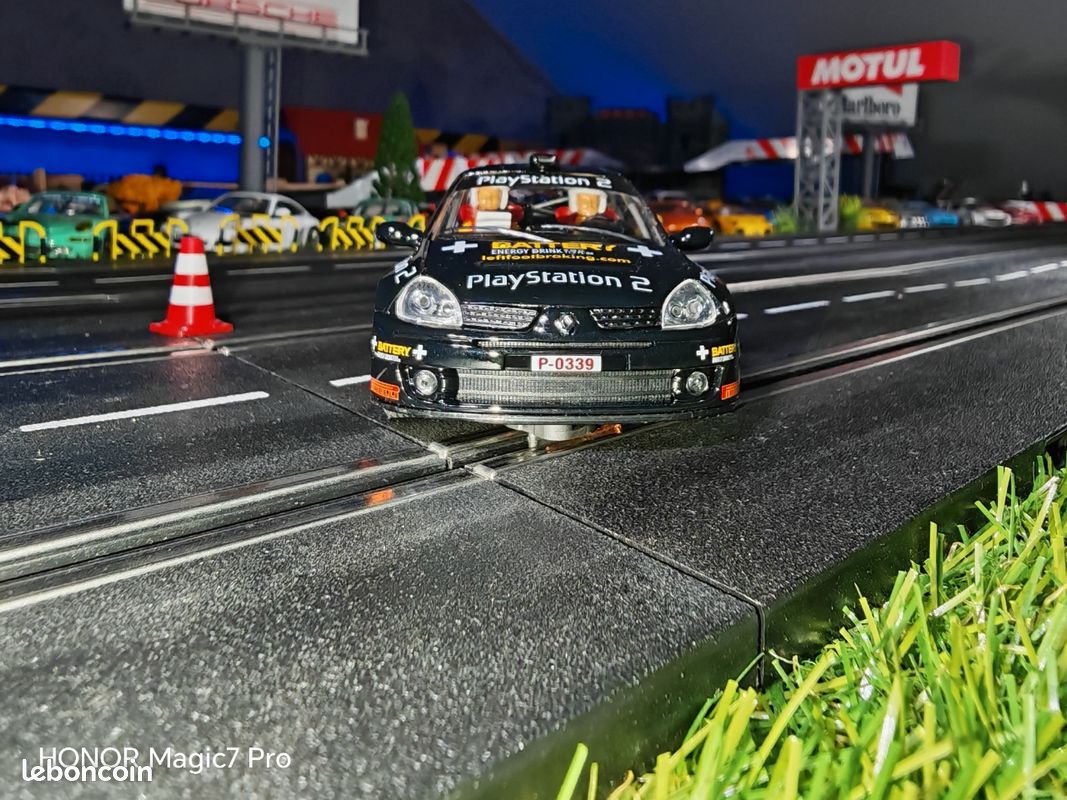 Slot car 1/32 ninco  renault clio super 1600 batterie  rif. 50368 - Modélisme