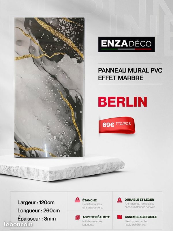 Panneau Mural PVC Design Moderne Déstockage (image 3)