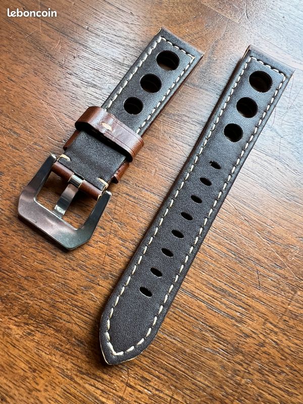 Bracelet De Montre Type Rallye - 20mm - Neuf Avec étiquettes
