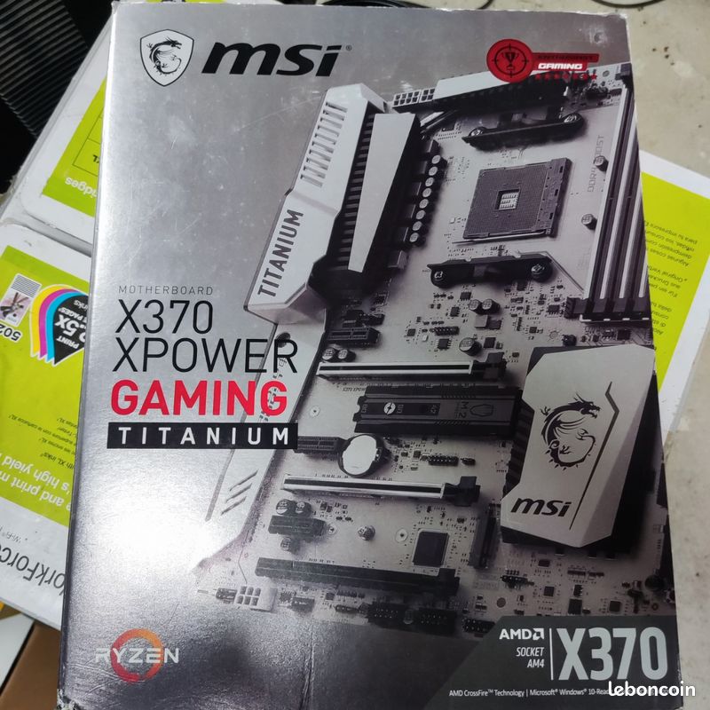 Msi X370 Xpower Gaming Titanium Msi Titanium Am4 Gaming