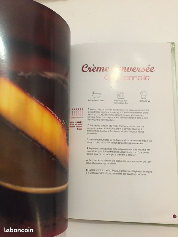 Livre recette flans charlottes (image 8)