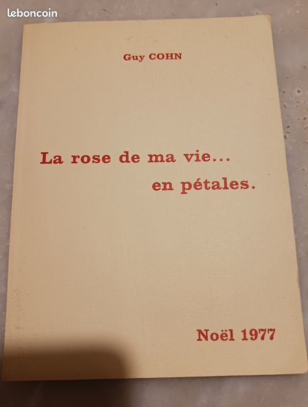 La rose de ma vie.. En petales - guy cohn (image 1)
