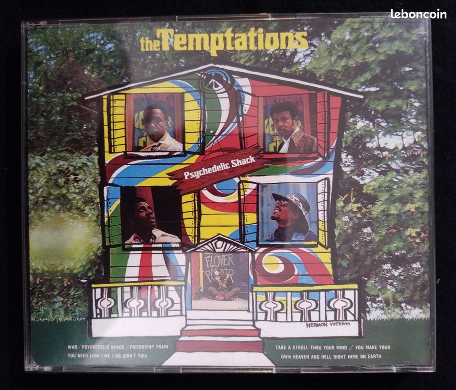 Temptations - All Directions/Psychedelic Shack (image 2)