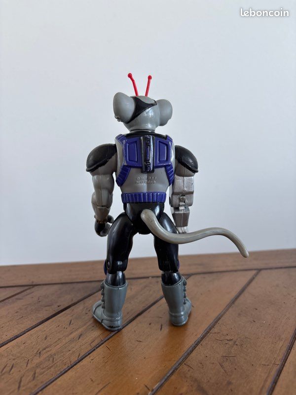 Grande Figurine Vintage 30cm - Les Souris Motardes De L'Espace (années 80/90)