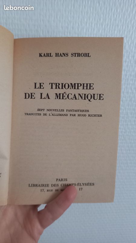 Le triomphe de la mécanique. Karl hans strobl (image 4)